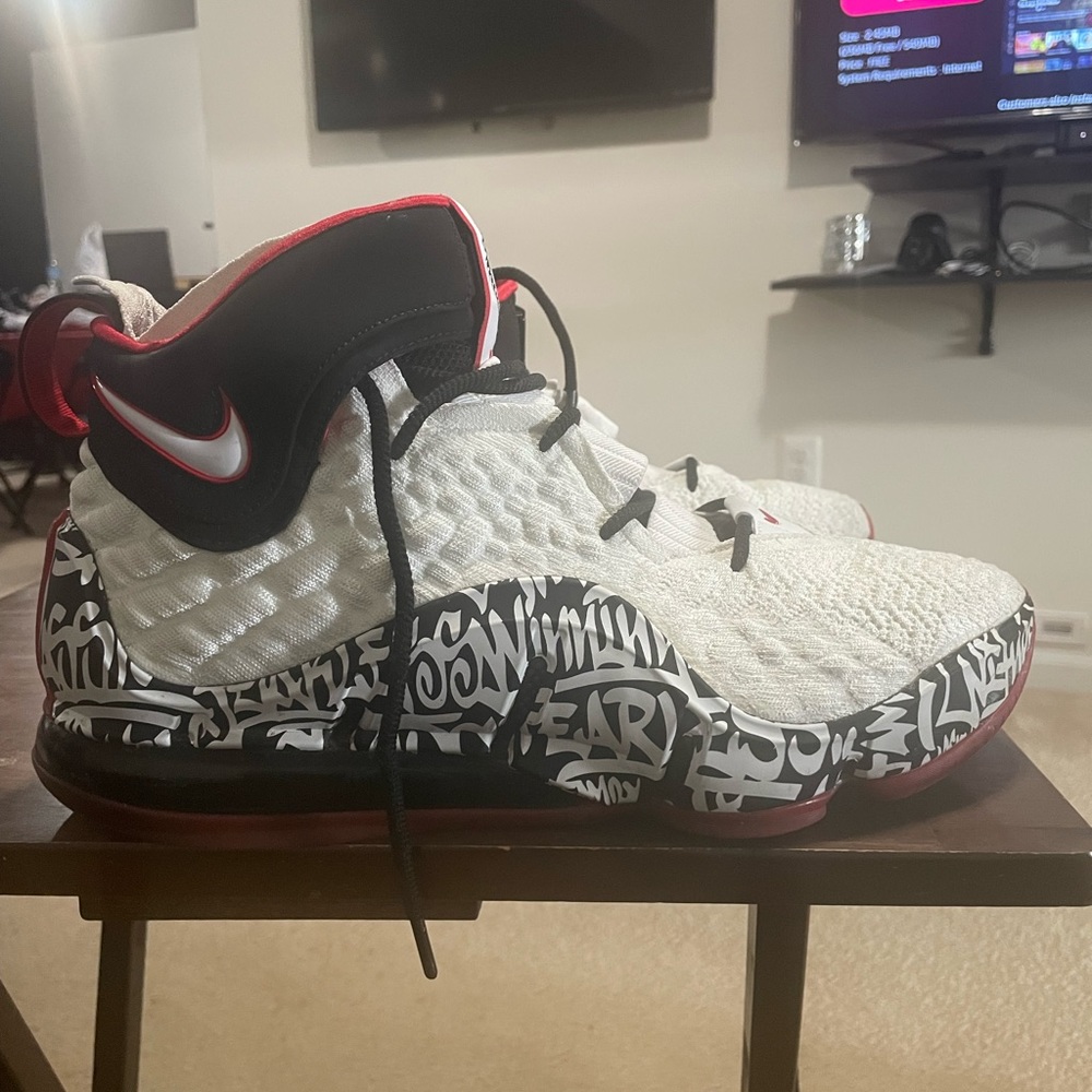 Heard they’re coming back out LeBron 17’s Graffiti size 12 Superb Shape $95